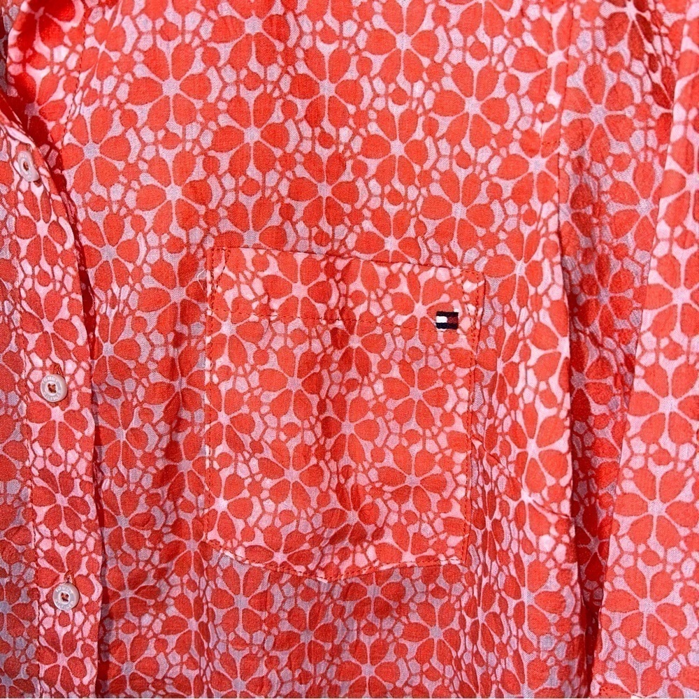 Tommy Hilfiger Sheet Floral Burton Up Pink - Size L - Picture 5 of 5